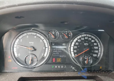 2010 Dodge Ram 1500 из США, поврежденный, VIN 1D7RB1GT4AS218378